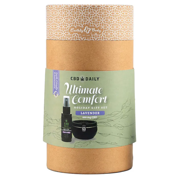 CBD Daily Holiday Gift Set 2022Lavender Earthly Body Anal