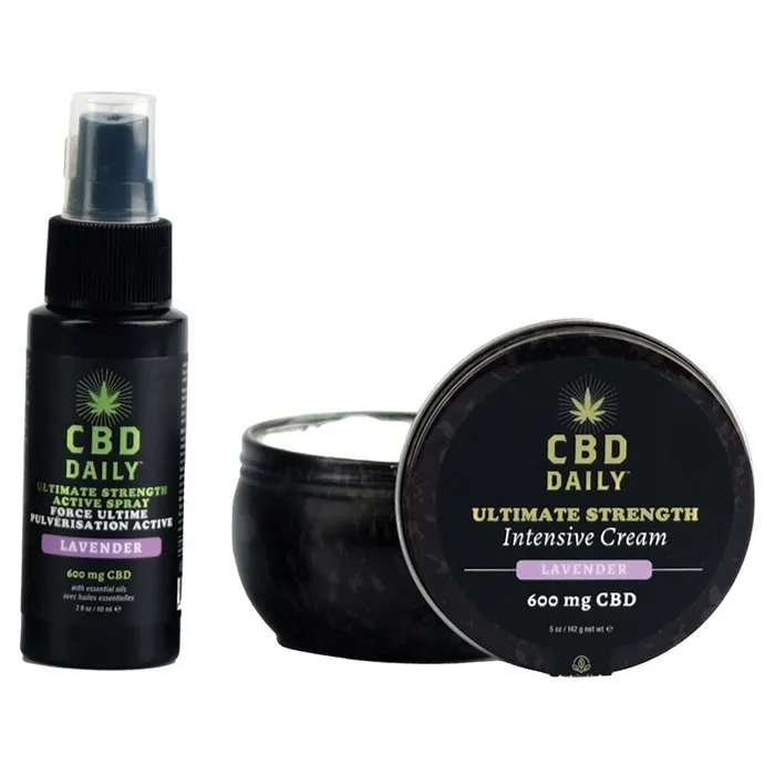CBD Daily Holiday Gift Set 2022Lavender Earthly Body Anal