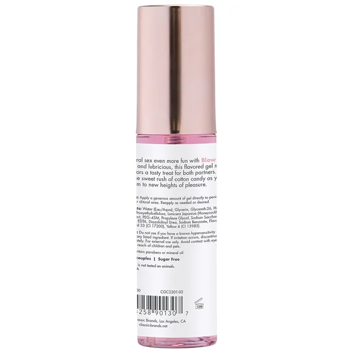 CG Blow Me Oral Sex GelSugar Rush 2oz CLASSIC BRANDS Couples