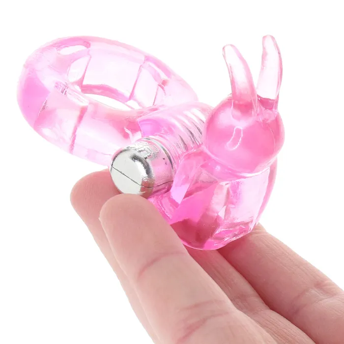 Couples Basic Essentials Bunny Enhancer Vibrating Cock Ring CalExotics Couples Basic Essentials Bunny Enhancer Vibrating Cock Ring CalExotics