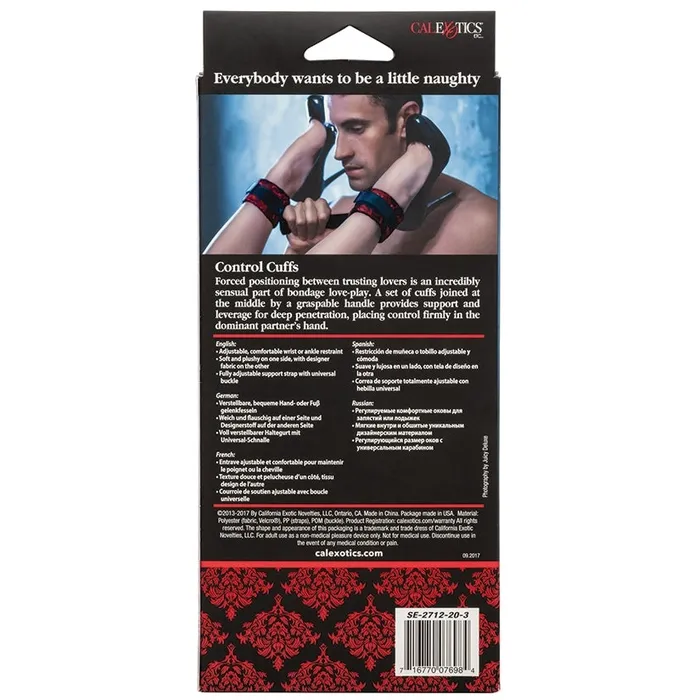 Couples Cal Exotics Scandal Control Cuffs