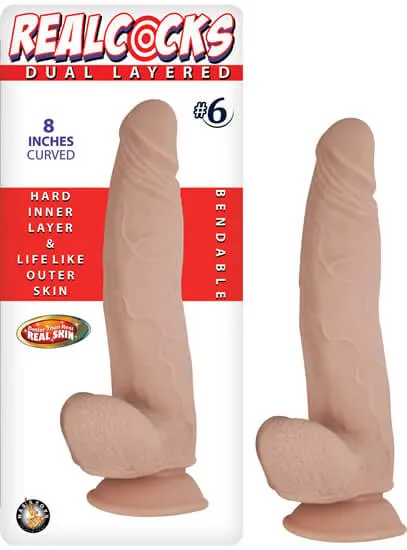 Dildos Nasstoys Real Cocks Dual Layered Number 6 Flesh Curved 8 inches Dildo The Ultimate Realistic Pleasure Experience Dildos Nasstoys Real Cocks Dual Layered Number 6 Flesh Curved 8 inches Dildo The Ultimate Realistic Pleasure Experience