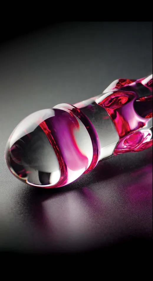 Dildos Pipedream Products Icicles No 6 Glass Massager Elegant Handcrafted Wand for Temperature Play 85 Inches