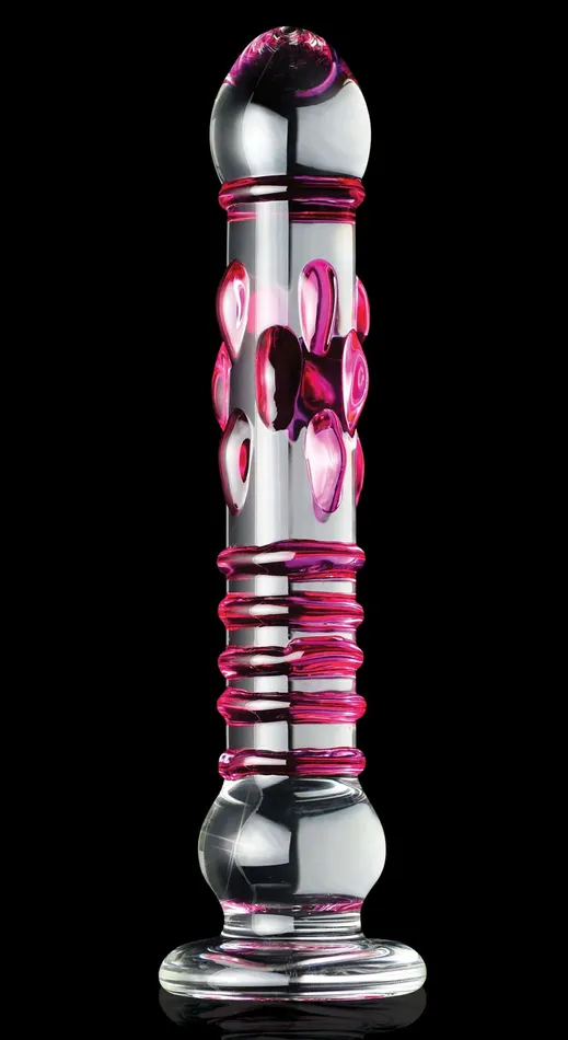 Dildos Pipedream Products Icicles No 6 Glass Massager Elegant Handcrafted Wand for Temperature Play 85 Inches