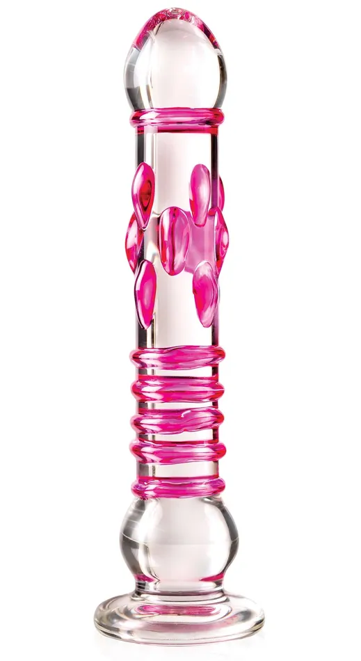 Dildos Pipedream Products Icicles No 6 Glass Massager Elegant Handcrafted Wand for Temperature Play 85 Inches