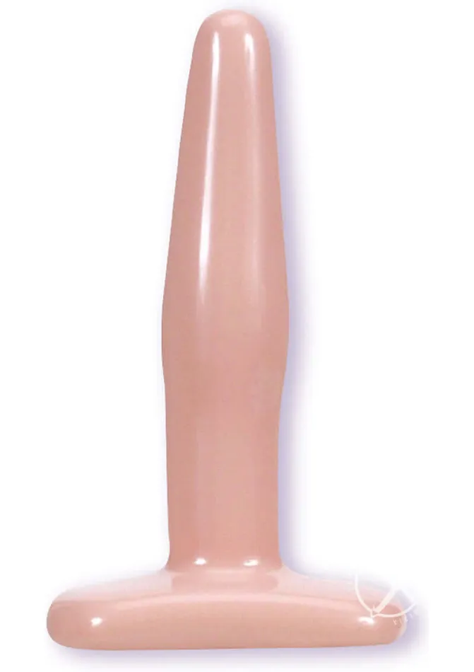 Doc Johnson 4Inch Beginners Butt Plug Smooth and Comfortable Insertion in White Doc Johnson Enterprises Anal