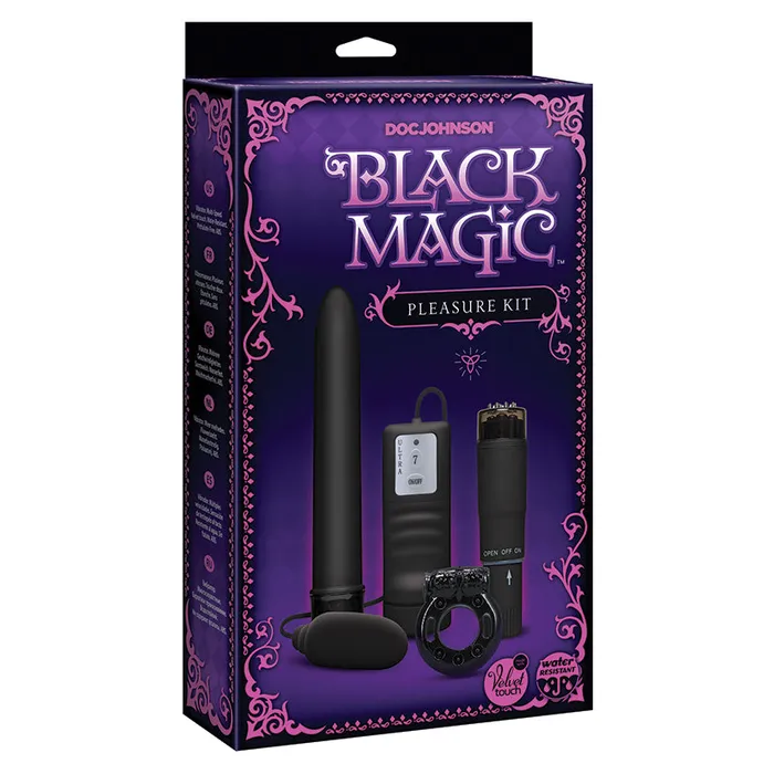 Doc Johnson Black Magic Pleasure KitBlack Anal