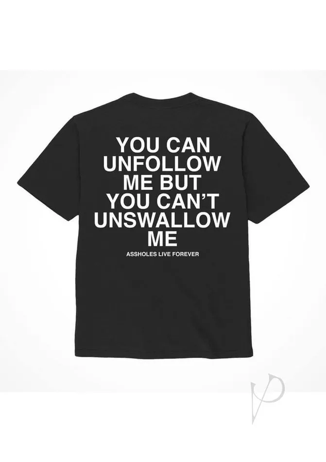Doc Johnson Enterprises Anal Alf Unfollow Me Tshirt Xxl Black