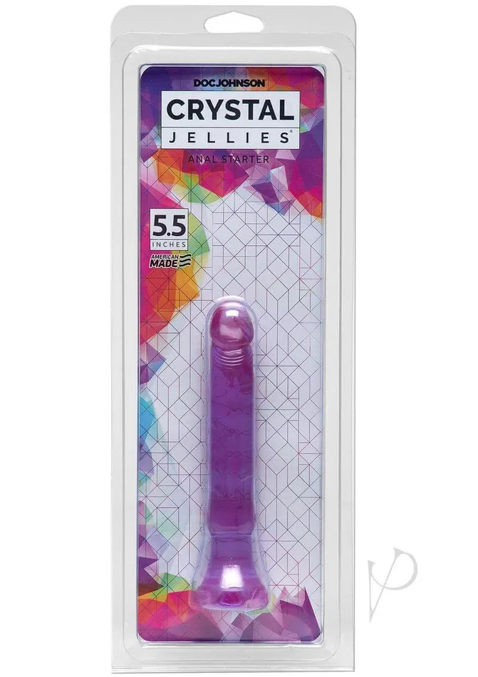 Doc Johnson Enterprises Crystal Jellies Anal Starter 55 Purple Perfect for Beginners Anal Doc Johnson Enterprises Crystal Jellies Anal Starter 55 Purple Perfect for Beginners Anal