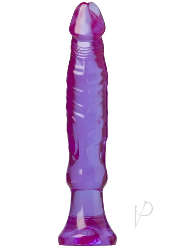 Doc Johnson Enterprises Crystal Jellies Anal Starter 55 Purple Perfect for Beginners Anal