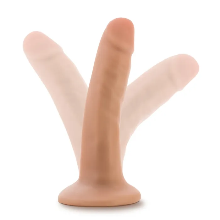 Dr Skin By Blush Realistic Vanilla 55Inch Long Dildo With Suction Cup Base Blush Dildos