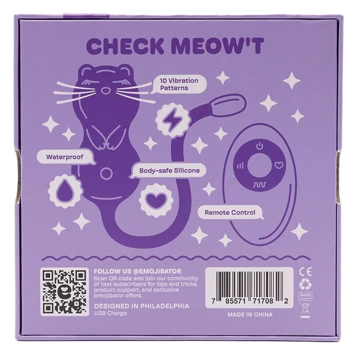 Emojibator Kitty Cat Kegel Vibrator EMOJIBATOR Female Sex Toys