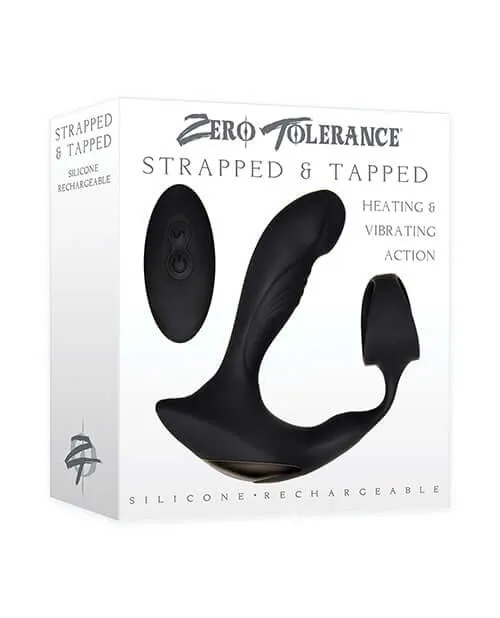 Evolved Novelties Anal Zero Tolerance Strapped and Tapped Heating and Vibrating Prostate Massager Black Evolved Novelties Anal Zero Tolerance Strapped and Tapped Heating and Vibrating Prostate Massager Black