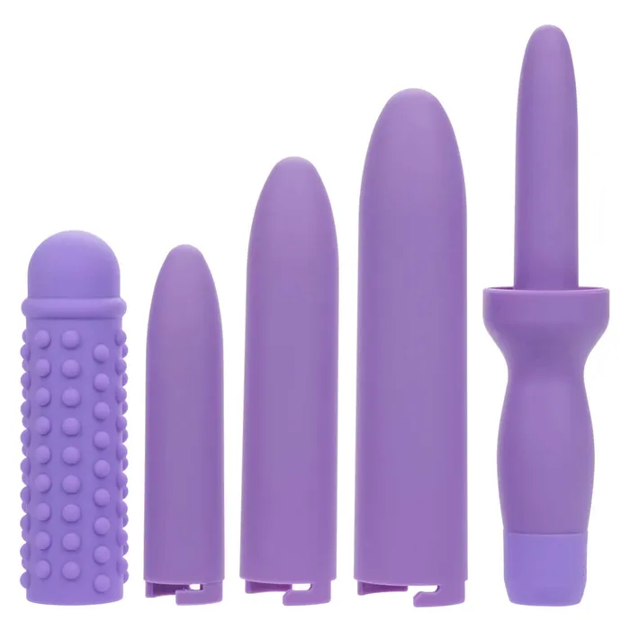 Female Sex Toys California Exotic Novelties Dr Laura Berman Rechargeable Dilator Set 4 Interlocking Sizes