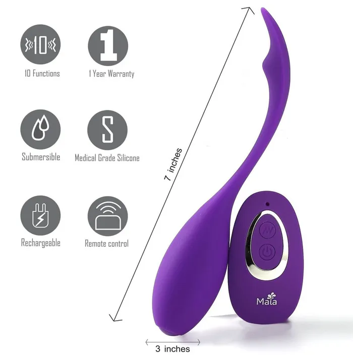 Female Sex Toys Maia Toys SYRENE MAIA REMOTE LUXURY BULLET VIBRATOR