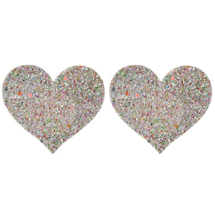 Female Sex Toys Pretty Pasties Heart Flower Glow In The Dark Set ns novelties