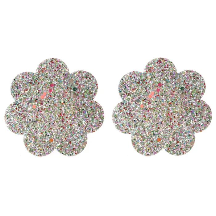 Female Sex Toys Pretty Pasties Heart Flower Glow In The Dark Set ns novelties
