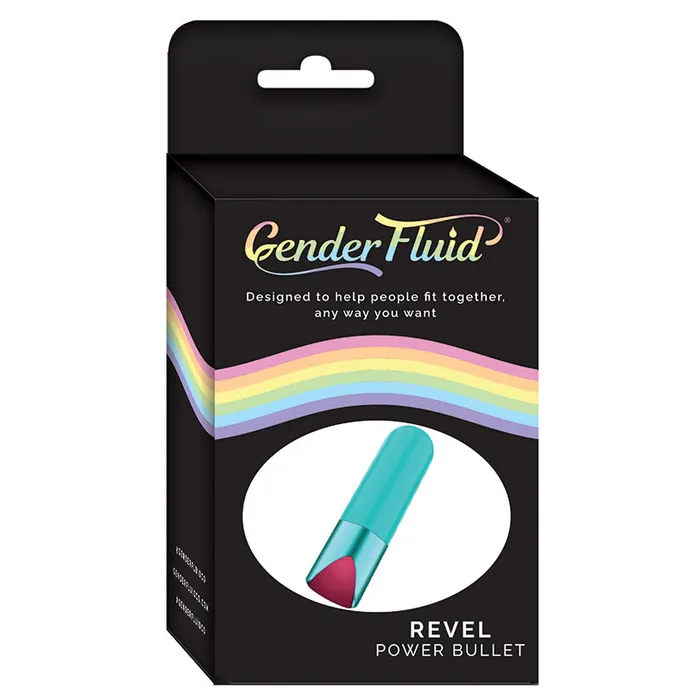 Female Sex Toys VOODOO Gender Fluid Revel Power BulletAqua
