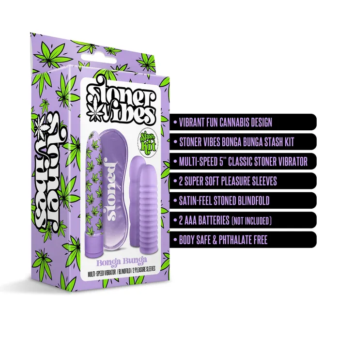 Global Novelties Vibrators Stoner Vibes Stash Kit Bonga Bunga