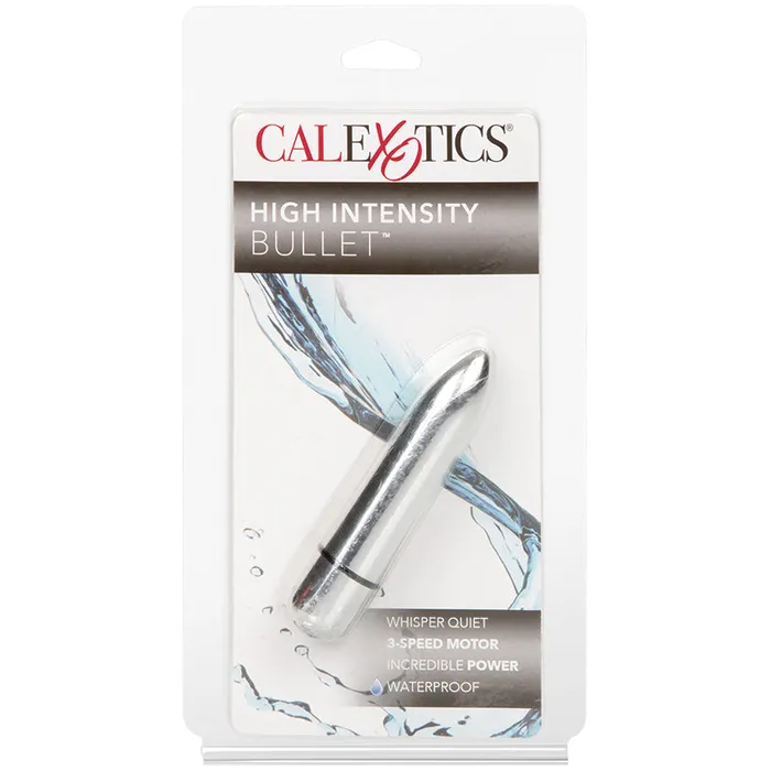 High Intensity Bullet Silver 25 CAL EXOTICS Female Sex Toys