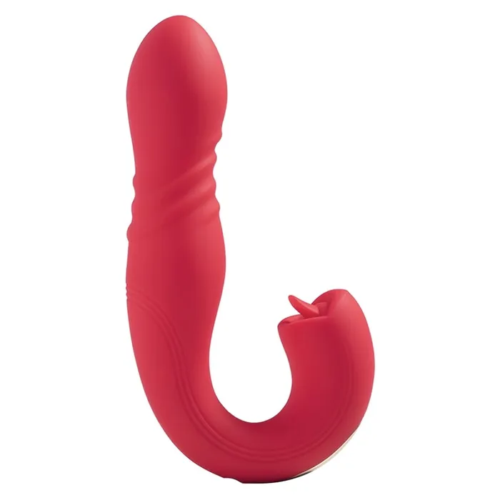 Honey Play Box JOI THRUST Gspot Vibrator Tongue Clit LickerRed HONEY PLAY BOX Vibrators