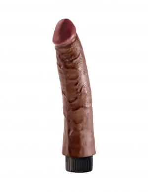 KING COCK 7IN COCK BROWN VIBRATING Pipedream Products Dildos