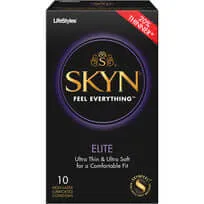 Lifestyle Skyn Elite Ultra Thin Condoms 10Pack Paradise Products Male Sex Toys Lifestyle Skyn Elite Ultra Thin Condoms 10Pack Paradise Products Male Sex Toys