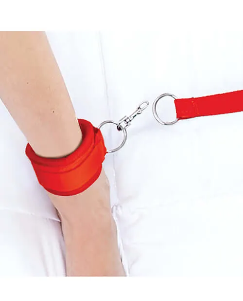 Lux Fetish 7Piece Bed Spreader Set Transform Your Bed into a BDSM Playground Electric Hustler Lingerie Couples