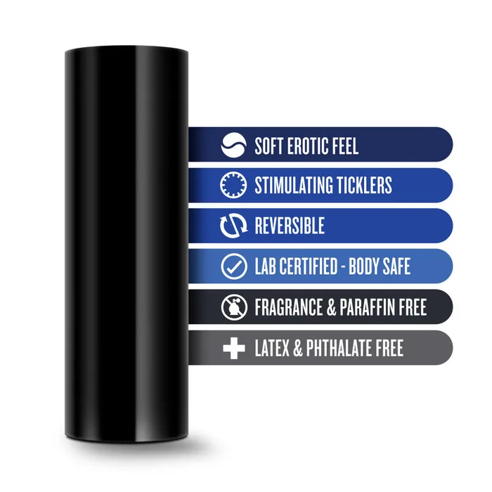 Male Sex Toys Blush M For Men By Blush Sleeve Black Masturbator Stroker