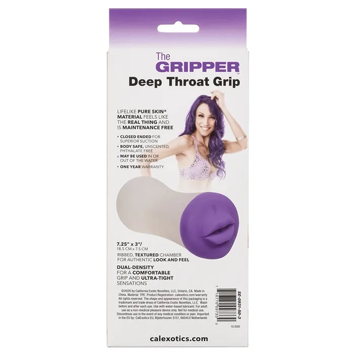 Male Sex Toys CAL EXOTICS The Gripper Deep Throat Grip