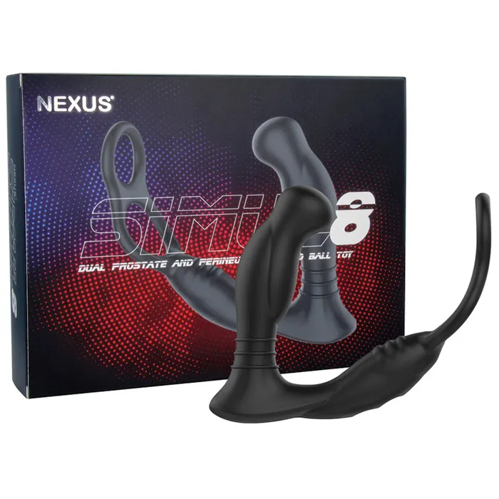 Male Sex Toys Nexus SIMUL8 Vibrating Dual Motor Cock Ball Nexus