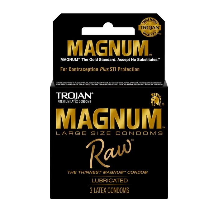 Male Sex Toys Paradise Products Trojan Magnum Large Size Condoms 3Pack 40 Thinner 18 Wider Lubricated for Heightened Sensitivity and Comfort Male Sex Toys Paradise Products Trojan Magnum Large Size Condoms 3Pack 40 Thinner 18 Wider Lubricated for Heightened Sensitivity and Comfort