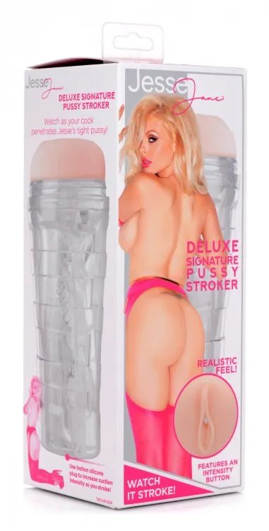 Male Sex Toys XR Brands Porn Star Jesse Jane Clear Pussy Realistic Stroker Male Masturbator