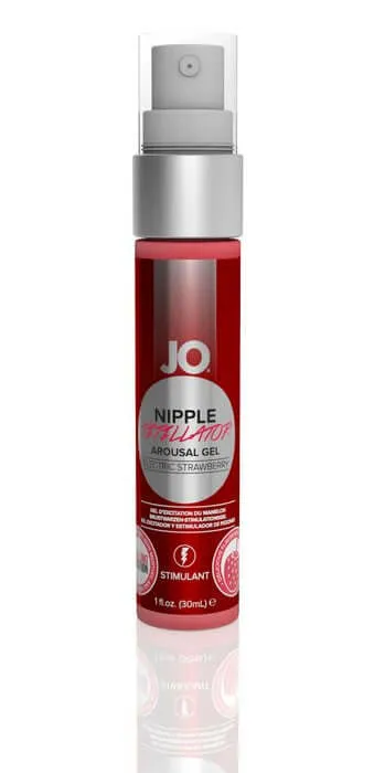 Nipple Clitoral Toys System JO System JO Nipple Titillater 1 Oz Strawberry