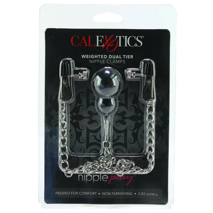 Nipple Play Female Sex Toys Nipple Play Weighted Dual Tier Nipple Clamps Nipple Play Female Sex Toys Nipple Play Weighted Dual Tier Nipple Clamps