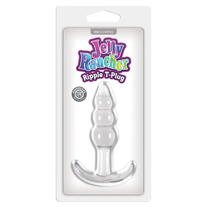 NS NOVELTIES Anal Jelly Rancher Ripple TPlugClear