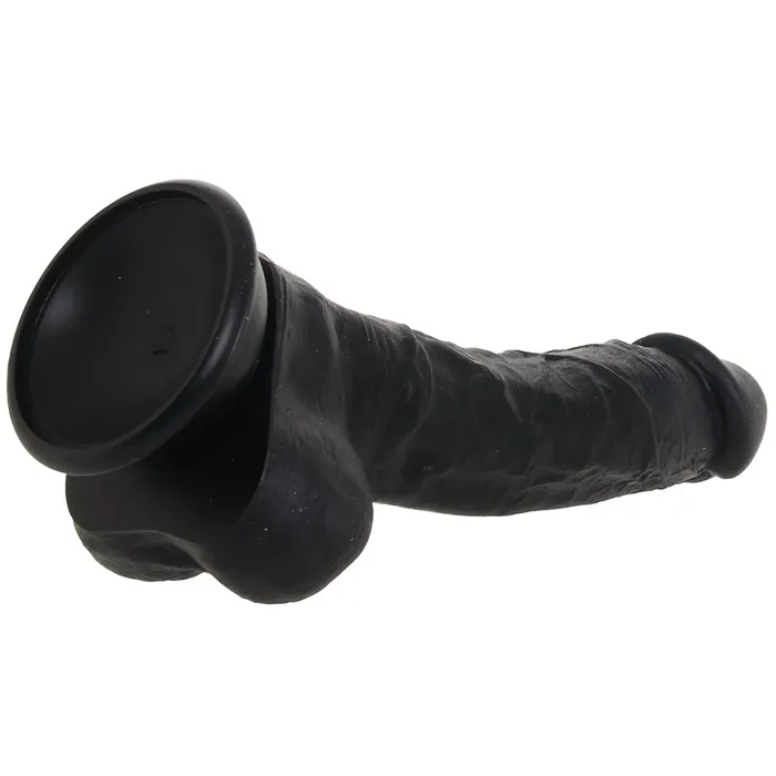 ns novelties Dildos Large Silicone Colours Dildo in Black
