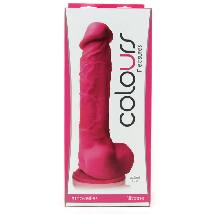 ns novelties Dildos Large Silicone Colours Dildo in Pink ns novelties Dildos Large Silicone Colours Dildo in Pink