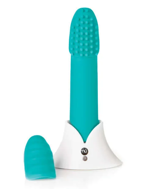 Nu Sensuelle Vibrators Sensuelle Point Plus Teal Blue The Ultimate Super Bullet for Unmatched Pleasure