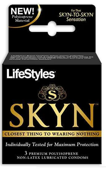 Paradise Products Enhancers Lifestyles Skyn Condoms 3 Pack