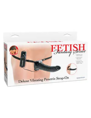 Pipedream Products Fetish Fantasy Series Deluxe Vibrating Penetrix Strap On Black Female Sex Toys Pipedream Products Fetish Fantasy Series Deluxe Vibrating Penetrix Strap On Black Female Sex Toys