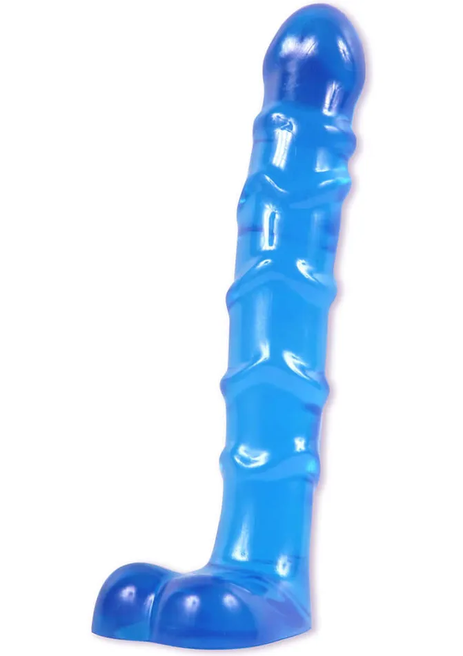 Raging Hardons 55 Ballsy Blue Realistic Anal Pleasure Toy Doc Johnson Enterprises Anal
