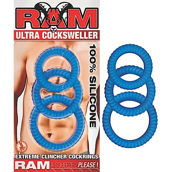 Ram Ultra Cock Swellers Blue Nasstoys Dildos