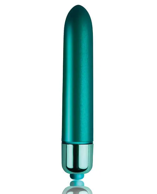 Rocks Off Vibrators Touch of Velvet Peacock Petals Bullet Vibrator 354Inch Precision Stimulation 10 Functions Rocks Off Vibrators Touch of Velvet Peacock Petals Bullet Vibrator 354Inch Precision Stimulation 10 Functions