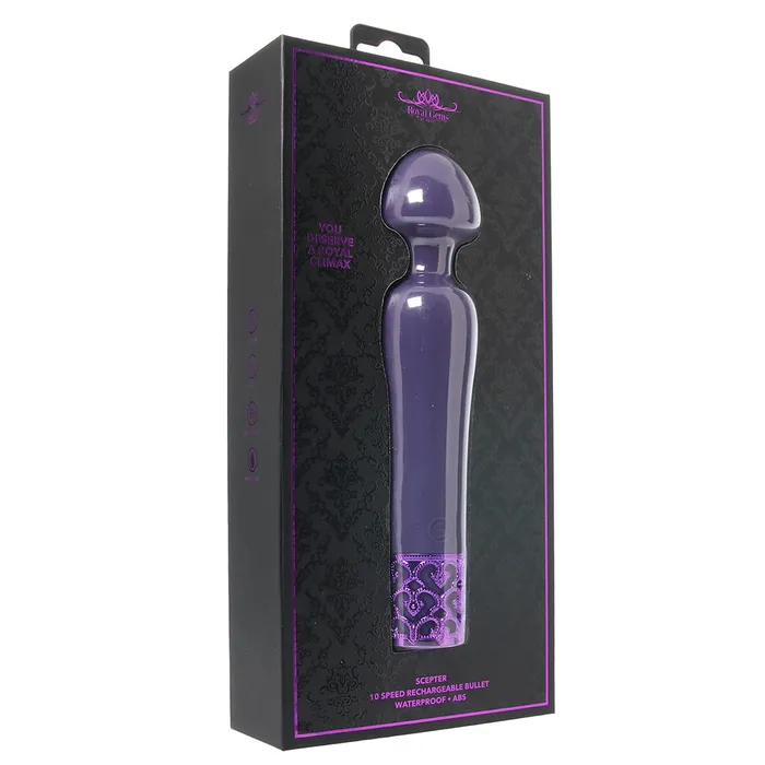 Royal Gems Scepter Vibe in Purple Shots Toys Vibrators