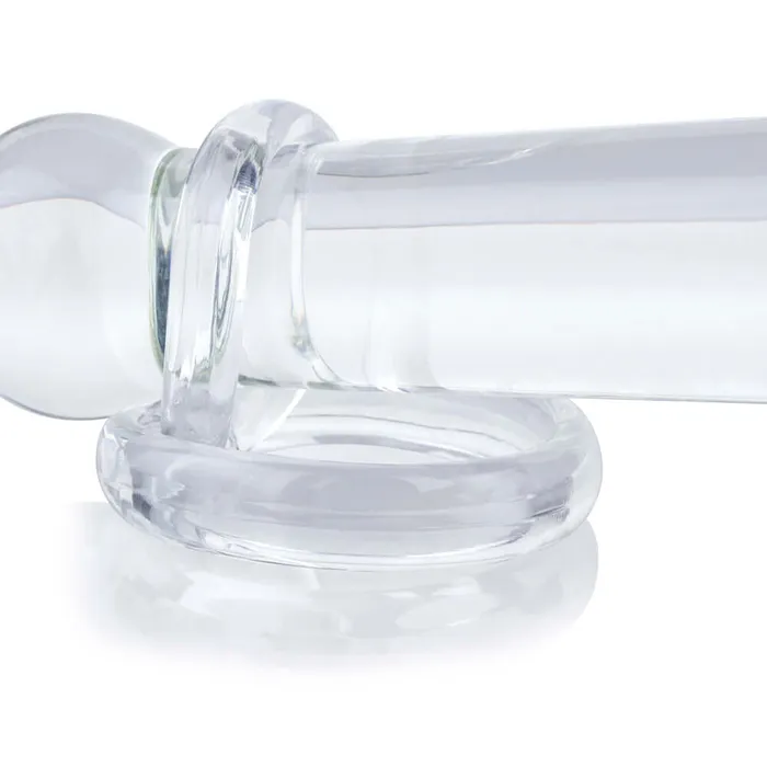 Screaming O Male Sex Toys Screaming O Ring O2 Clear Double Erection Ring with Testicle Support