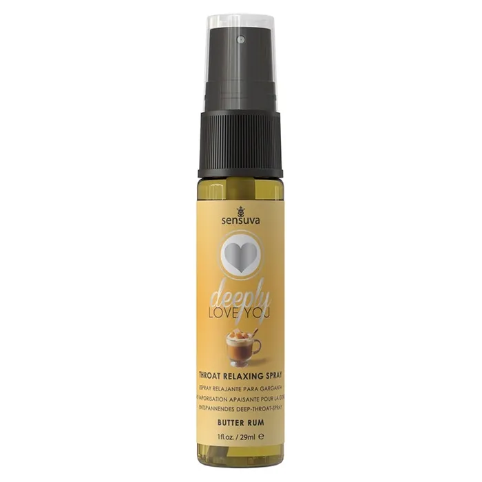 SENSUVA Vibrators Sensuva Deeply Love You Throat Relaxing SprayButter Rum 1oz