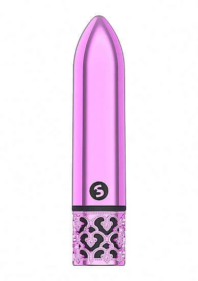 SHOTS AMERICA Female Sex Toys Royal Gems Glamour Pink ABS Bullet Vibrator Rechargeable SHOTS AMERICA Female Sex Toys Royal Gems Glamour Pink ABS Bullet Vibrator Rechargeable