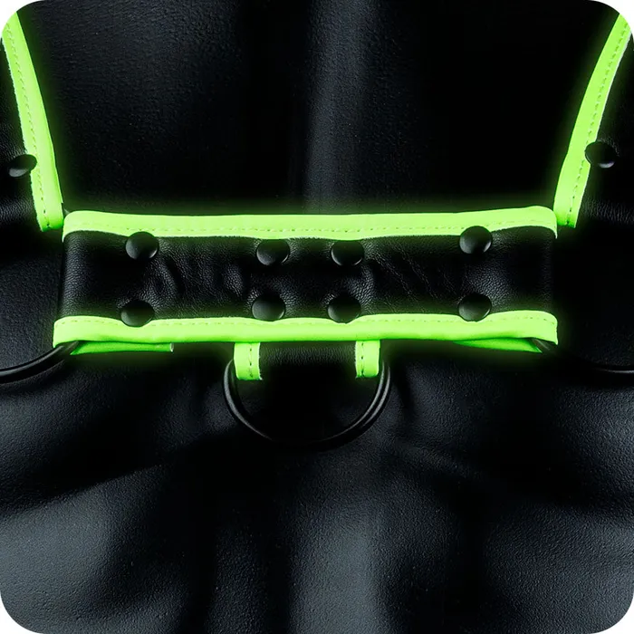 Shots Toys Female Sex Toys Ouch Glow In the Dark Bulldog Harness M Shots Toys Female Sex Toys Ouch Glow In the Dark Bulldog Harness M