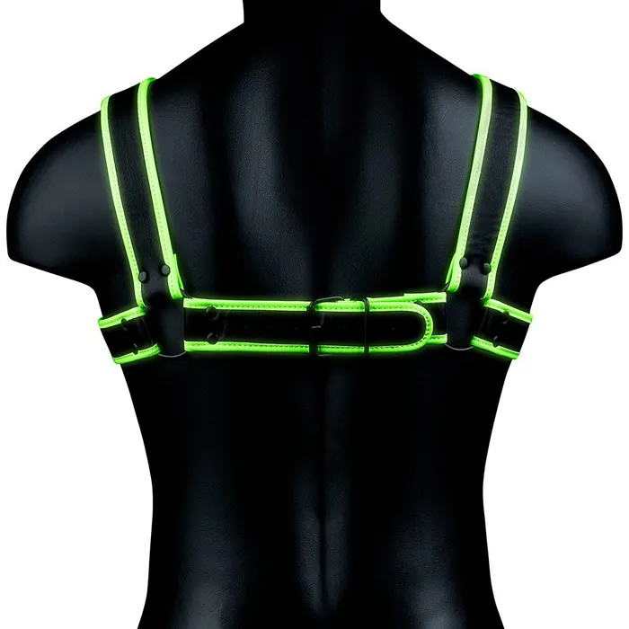 Shots Toys Female Sex Toys Ouch Glow In the Dark Bulldog Harness M Shots Toys Female Sex Toys Ouch Glow In the Dark Bulldog Harness M